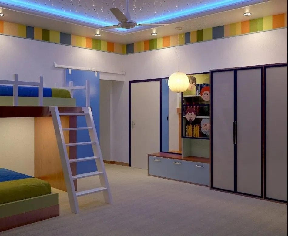 Bedroom interior by Tealtell, Mumbai (7 of 18)