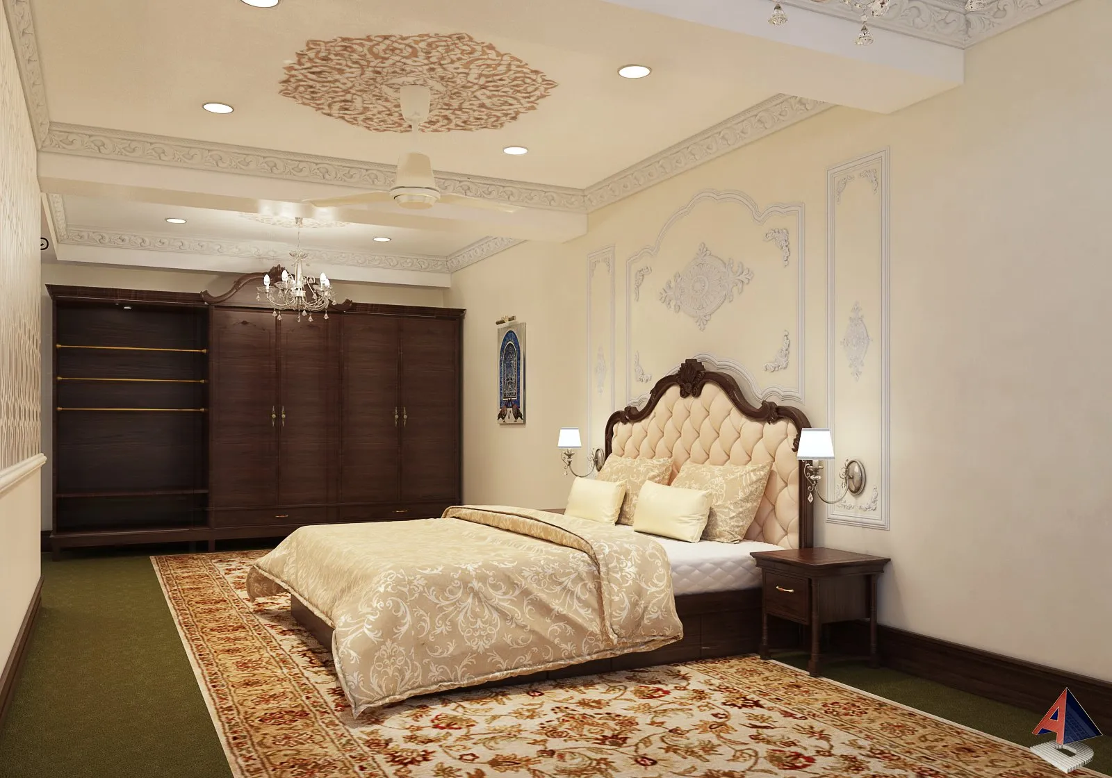 Bedroom interior by Tealtell, Mumbai (9 of 18)